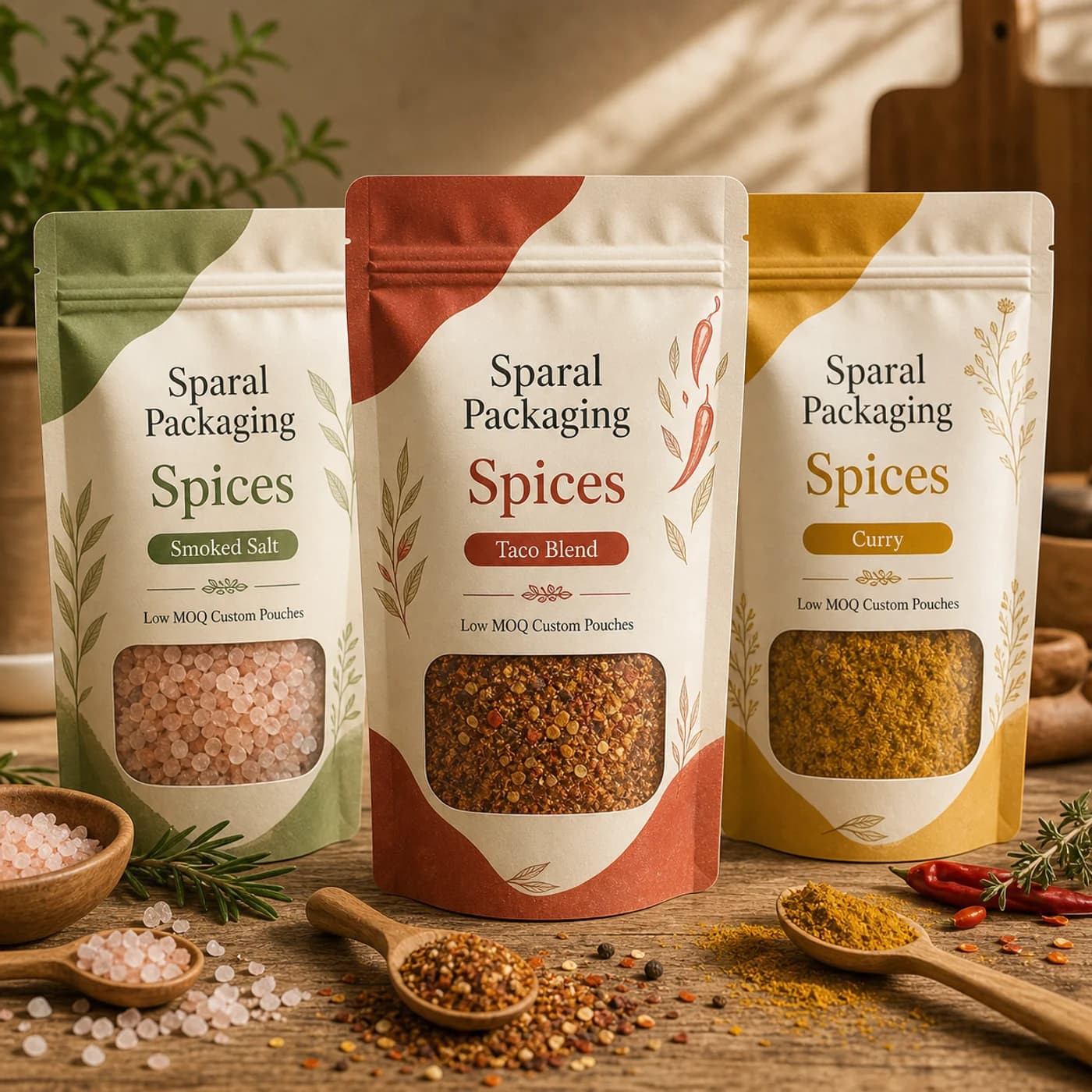 Spices pouch packaging opportunity by Sparal Packaging
