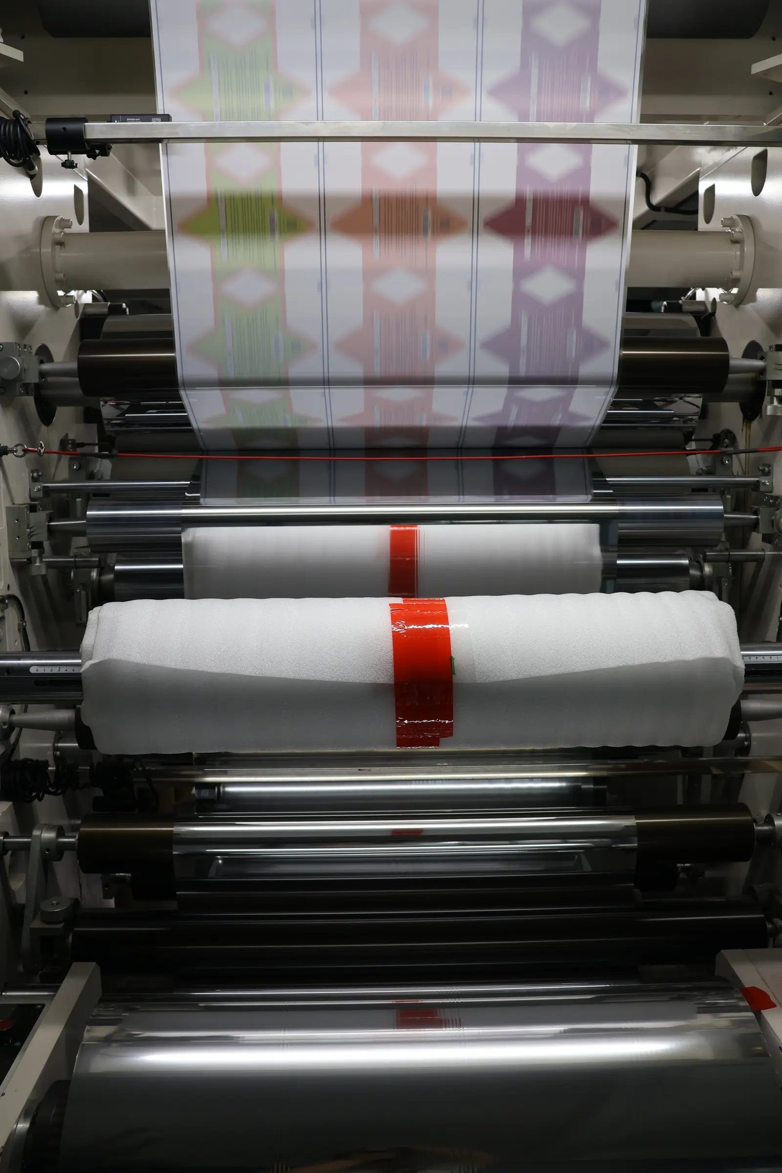 Transparent clear-window film stock for custom pouches at Sparal Packaging